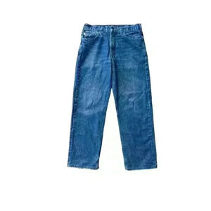 CARHARTT | Wide relaxed leg blue jeans | SIZE 32x32